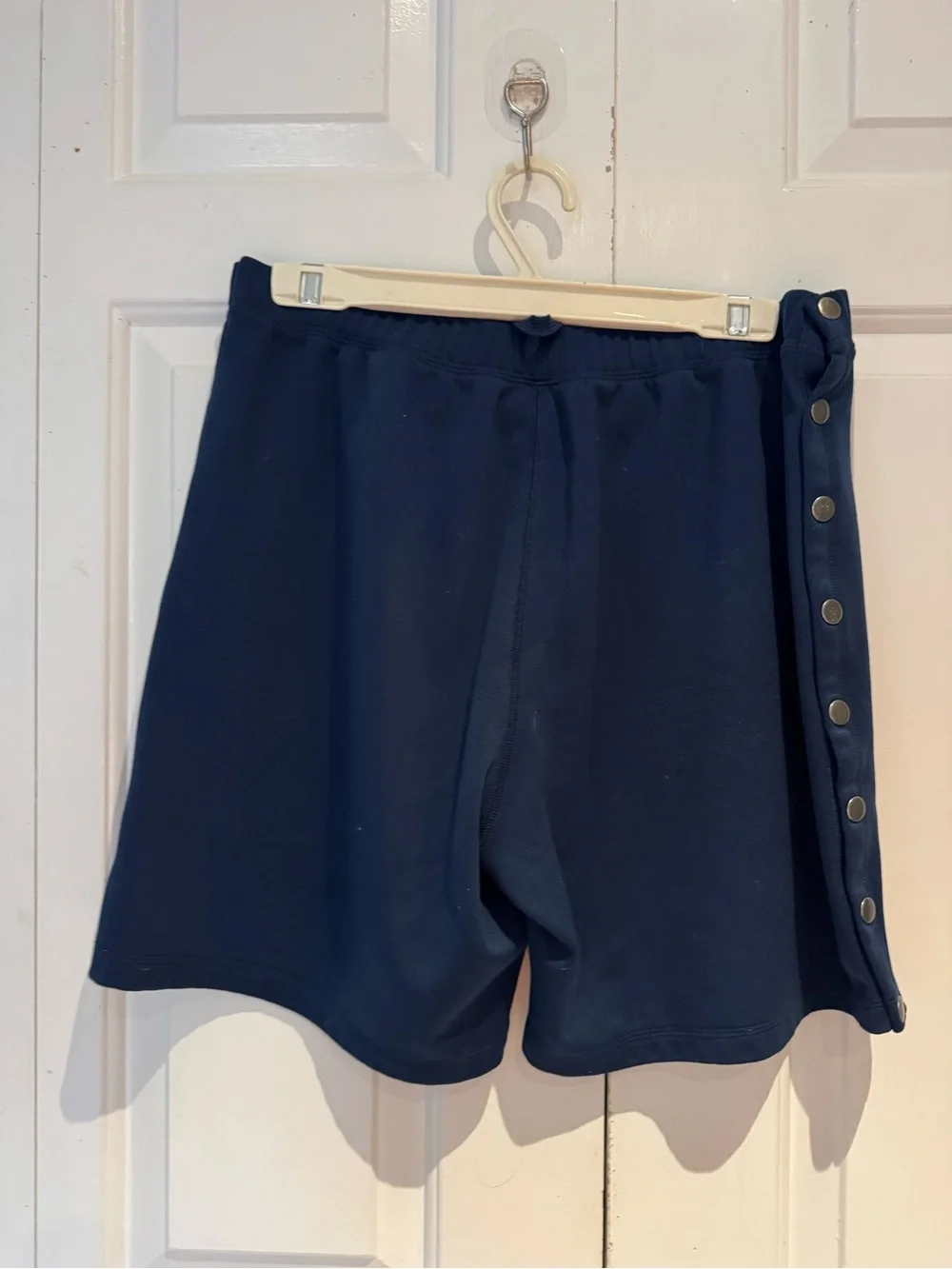 Universal Navy Snap-Panel medical / post surgery, Mobility , recovery Shorts